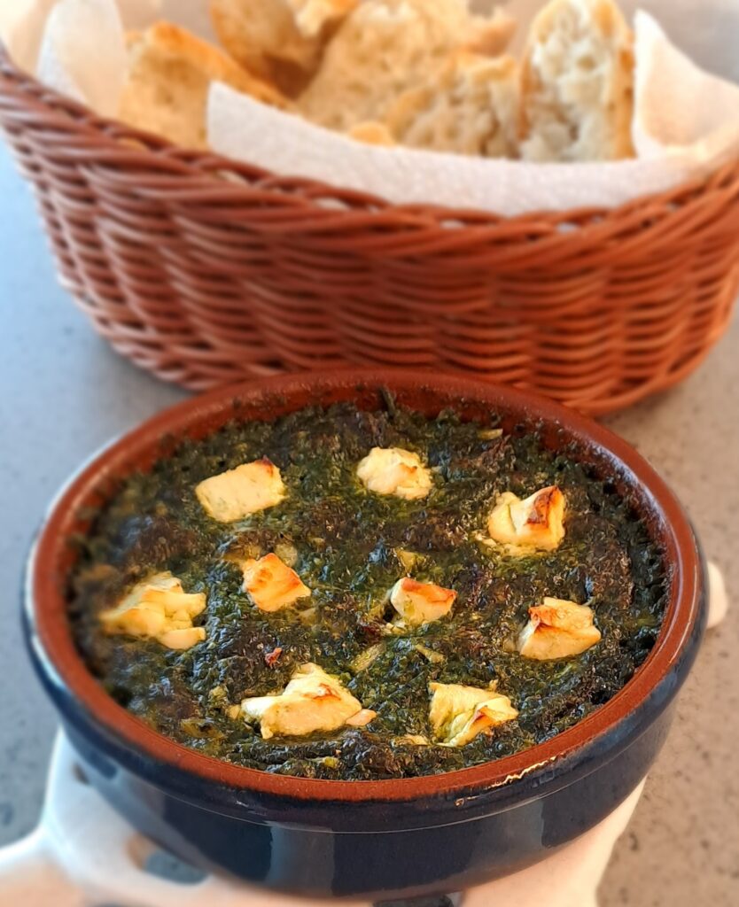 Spinach and feta dip