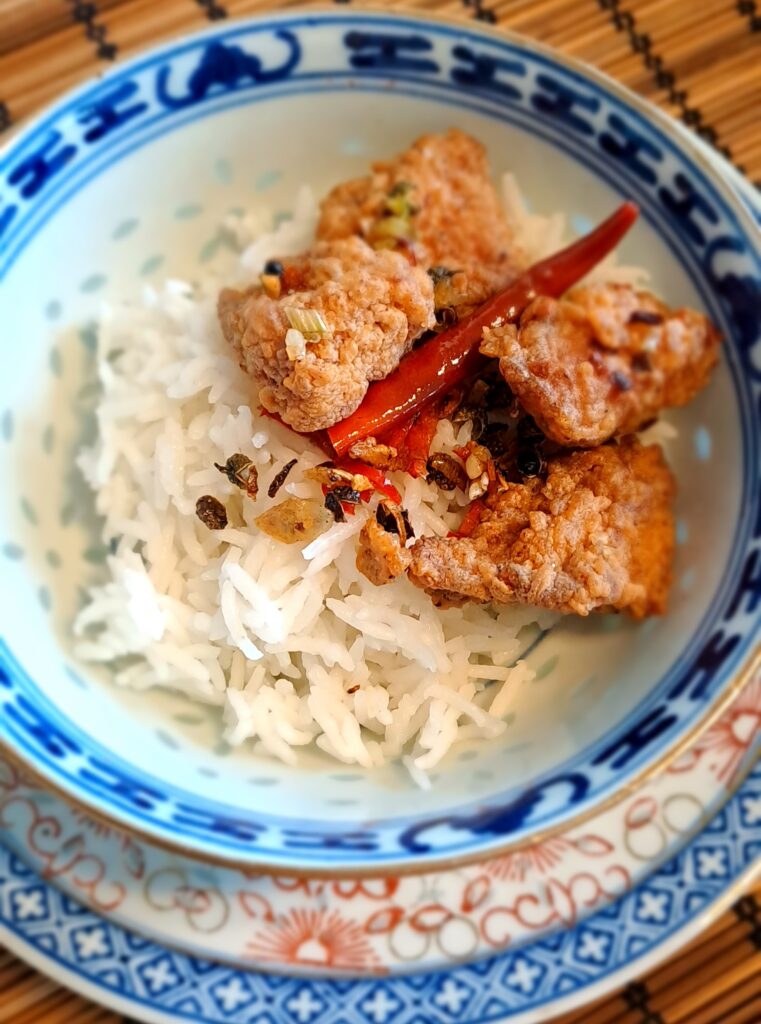 Sichuan fried chicken