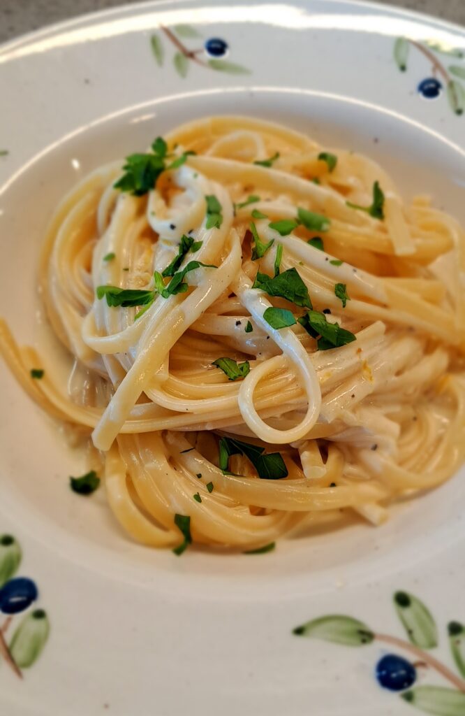 Pasta al limone